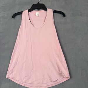 lululemon athletica Pale Pink Relaxed Scoop Neck Tank
